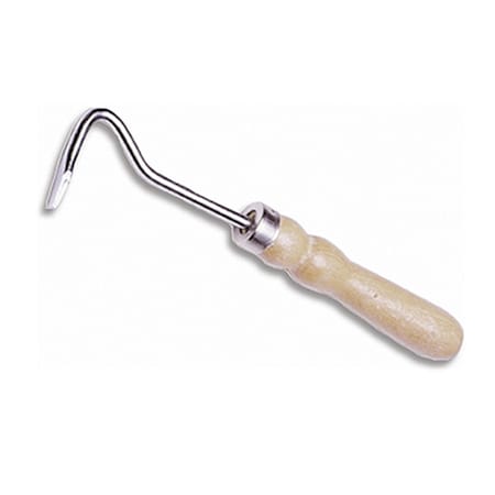 Jacks Imports Hoof Pick Wood Handle 8" 10245